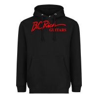 Black bc rich guitar Heavyweight Hoodie - linhVisuals
