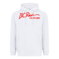 White bc rich guitar Heavyweight Hoodie - linhVisuals