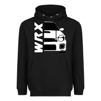Black W R X cars Heavyweight Hoodie - linhVisuals