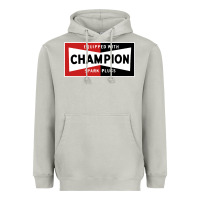 Moon Dust champion spark plugs company Heavyweight Hoodie - linhVisuals