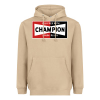 Mushroom champion spark plugs company Heavyweight Hoodie - linhVisuals