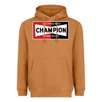 Meerkat champion spark plugs company Heavyweight Hoodie - linhVisuals