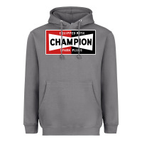 Storm champion spark plugs company Heavyweight Hoodie - linhVisuals