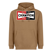 Toasted Coconut champion spark plugs company Heavyweight Hoodie - linhVisuals