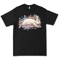 Black Easter Bunny leopard Easter Day Premium Tee - HowdyJamesFarm