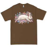 Cacao Easter Bunny leopard Easter Day Premium Tee - HowdyJamesFarm