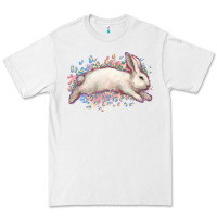 White Easter Bunny leopard Easter Day Premium Tee - HowdyJamesFarm