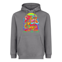Storm psychedelic t  shirt psychedelic dream t  shirt Heavyweight Hoodie - linhVisuals