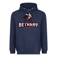 Navy bethany lutheran college vikings Heavyweight Hoodie - linhVisuals