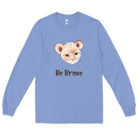 Colony Blue lion cute animals Long Sleeve Tee - RanaPortraitStore