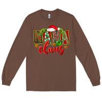 Chestnut christmas nana claus Long Sleeve Tee - FaDigitalArtStudio