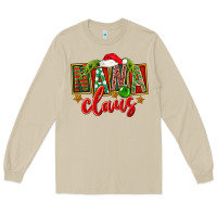 Mushroom christmas nana claus Long Sleeve Tee - FaDigitalArtStudio