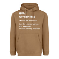 Toasted Coconut hvac apprentice t shirt Heavyweight Hoodie - linhVisuals