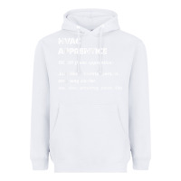 White hvac apprentice t shirt Heavyweight Hoodie - linhVisuals