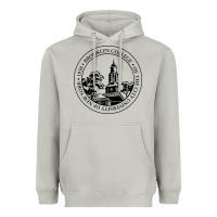Moon Dust brooklyn college seal Heavyweight Hoodie - linhVisuals