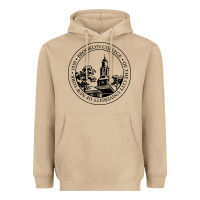 Mushroom brooklyn college seal Heavyweight Hoodie - linhVisuals