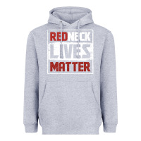 Heather Grey redneck lives matter distressed Heavyweight Hoodie - linhVisuals