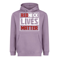 Lavender redneck lives matter distressed Heavyweight Hoodie - linhVisuals