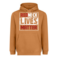 Meerkat redneck lives matter distressed Heavyweight Hoodie - linhVisuals