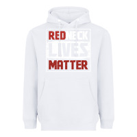 White redneck lives matter distressed Heavyweight Hoodie - linhVisuals