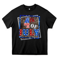 Black 4th of july Heavy Core Tee - CowGirlArtShop