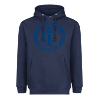 Navy ithaca college bombers Heavyweight Hoodie - linhVisuals