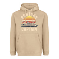 Mushroom retro pontoon captain of the boat funny river cruising gift for pontoo Heavyweight Hoodie - linhVisuals