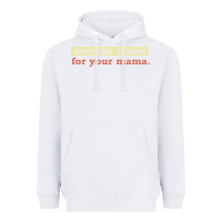 White save the drama for your mama vintage style Heavyweight Hoodie - linhVisuals
