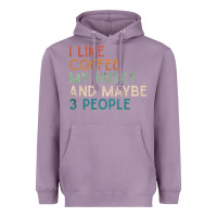Lavender siberian husky dog i like coffee my husky and maybe 3 people vintage d Heavyweight Hoodie - linhVisuals