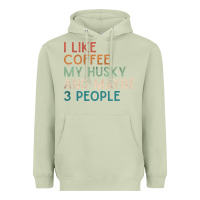 Matcha siberian husky dog i like coffee my husky and maybe 3 people vintage d Heavyweight Hoodie - linhVisuals