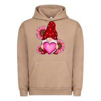 Pigment Burro valentine's day with sunflowers gnomes Urban Hoodie - RanaPortraitStore
