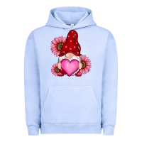 Pigment Grape Ice valentine's day with sunflowers gnomes Urban Hoodie - RanaPortraitStore