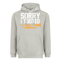 Moon Dust sorry i tooted funny trumpet player pun gift sarcastic humor quote Heavyweight Hoodie - linhVisuals