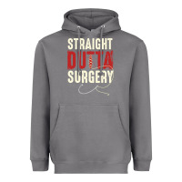 Storm straight outta surgery funny get well soon gifts post surgery supporti Heavyweight Hoodie - linhVisuals
