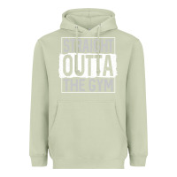 Matcha straight outta the gym Heavyweight Hoodie - linhVisuals