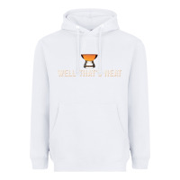 White that's neat whiskey funny saying Heavyweight Hoodie - linhVisuals
