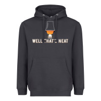 Smoke that's neat whiskey funny saying Heavyweight Hoodie - linhVisuals