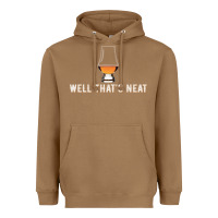 Toasted Coconut that's neat whiskey funny saying Heavyweight Hoodie - linhVisuals