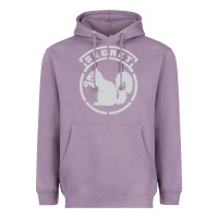 Lavender Secret Squirrel Heavyweight Hoodie - linhVisuals