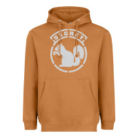 Meerkat Secret Squirrel Heavyweight Hoodie - linhVisuals