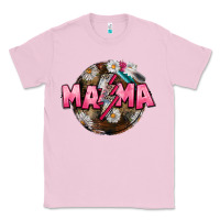 Bubblegum Pink Mama lightning bolt Mother's Day Classic Tee - CowGirlArtShop