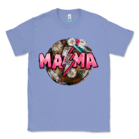 Colony Blue Mama lightning bolt Mother's Day Classic Tee - CowGirlArtShop