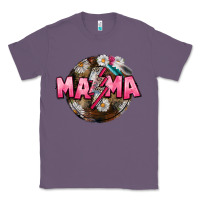 Lavender Mama lightning bolt Mother's Day Classic Tee - CowGirlArtShop