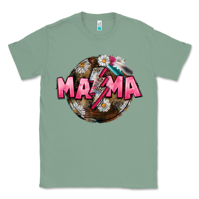 Mama Lightning Bolt Mother's Day Classic Tee by CowGirlArtShop | Teevron