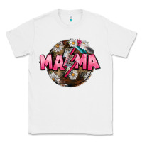 White Mama lightning bolt Mother's Day Classic Tee - CowGirlArtShop