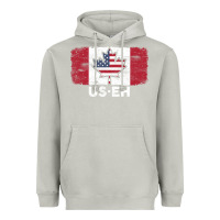 Moon Dust us eh american canadian flag canada day leaf with usa flag inside Heavyweight Hoodie - linhVisuals