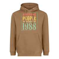 Toasted Coconut vintage 1988 awesome people are born in 1988 31st birthday gift for me Heavyweight Hoodie - linhVisuals