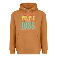 Meerkat vintage 1988 awesome people are born in 1988 31st birthday gift for me Heavyweight Hoodie - linhVisuals