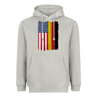 United States With Germany Flag Mix Us And German Country Flags Heavyweight Hoodie | Teevron
