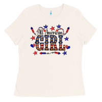 Bone All American Girl Ladies Tee - CowCowDesign